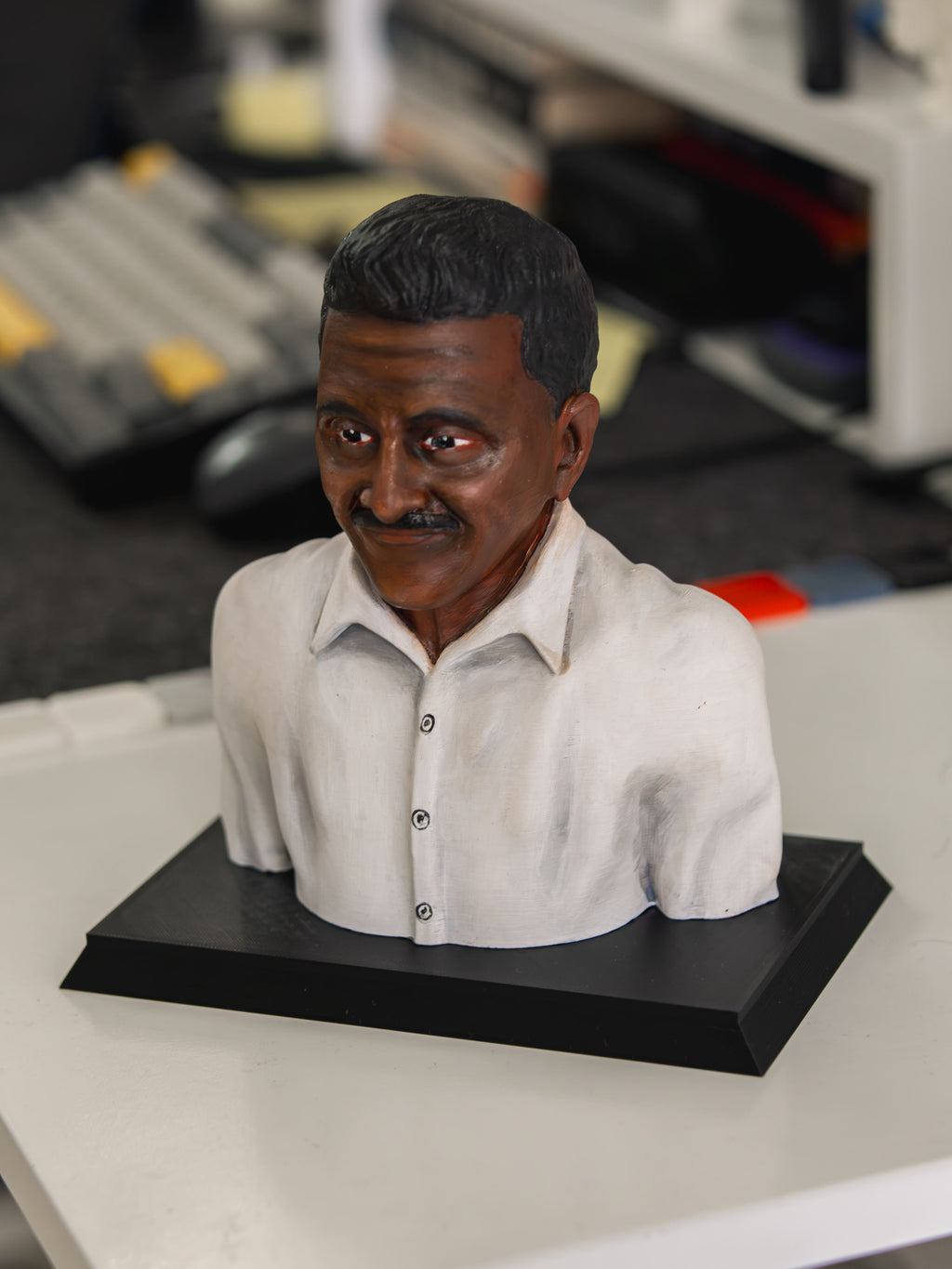 Custom 3D Printed Bust - 22cm Personalized Sculpture
